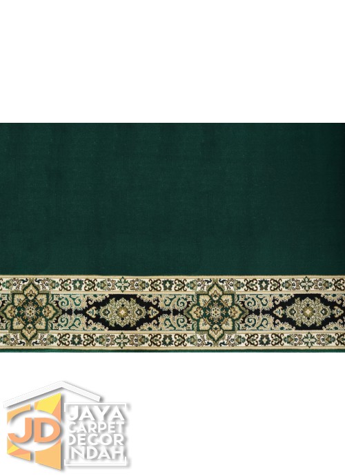 Karpet Sajadah Asma Green 1035G Motif Polos 120x600, 120x1200, 120x1800, 120x2400, 120x3000